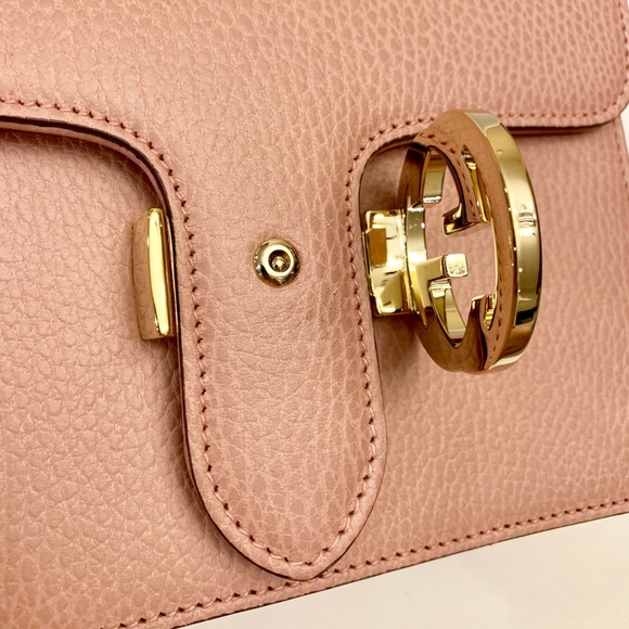 Gucci Interlocking Crossbody Pink - Picture 5 of 7